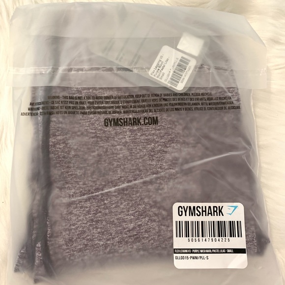 Nwt gymshark flex legging Extra Small pastel lilac - Picture 4 of 6